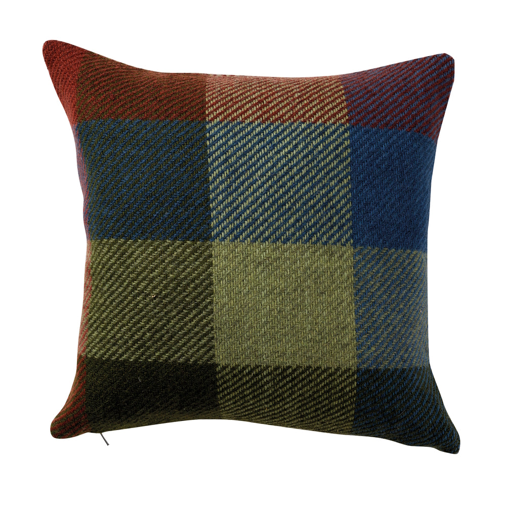 Klippan Gotland Multi Wool Cushion Cover Green