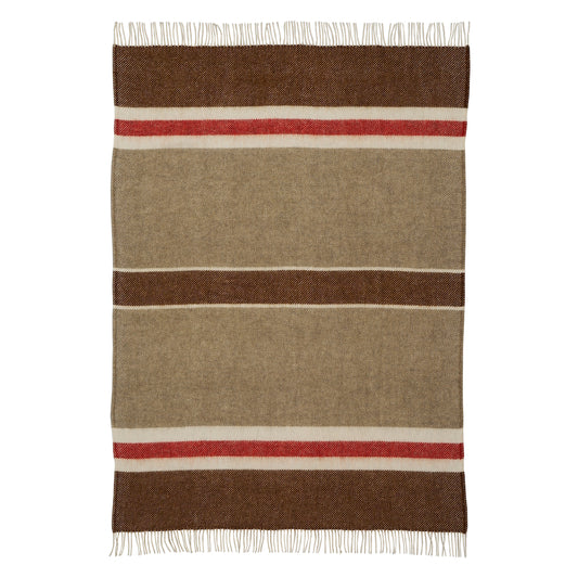 Klippan Gotland Stripe Wool Blanket
