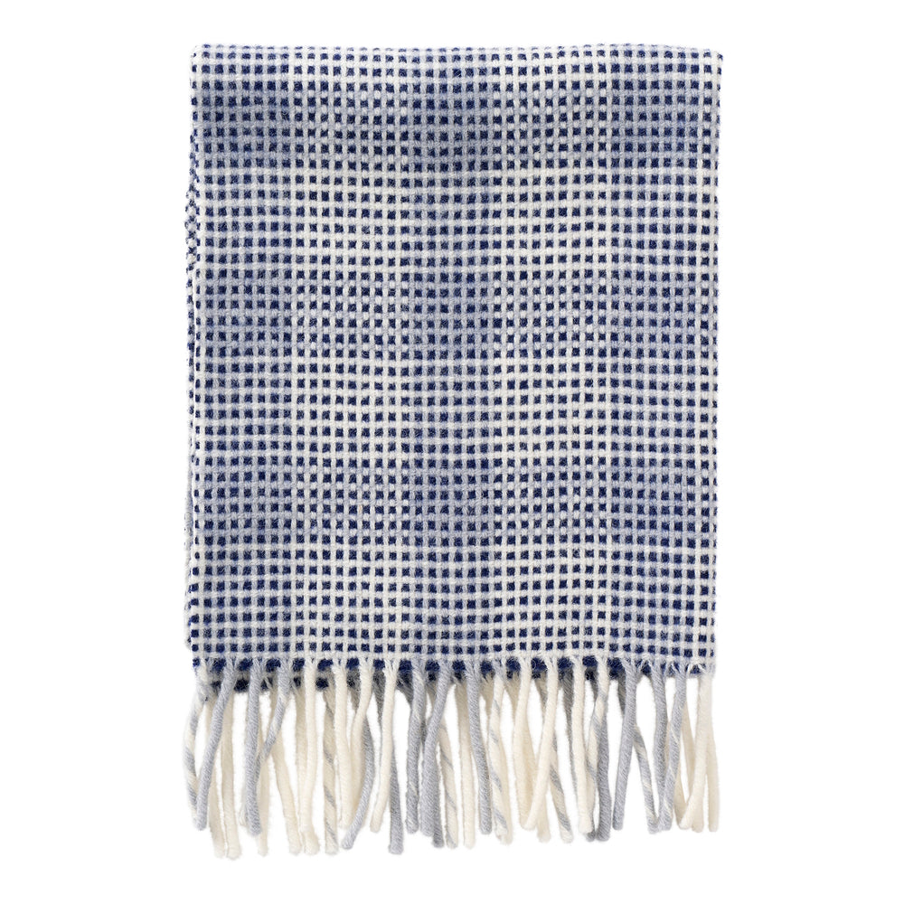 Klippan Hampton Wool Blanket Blue