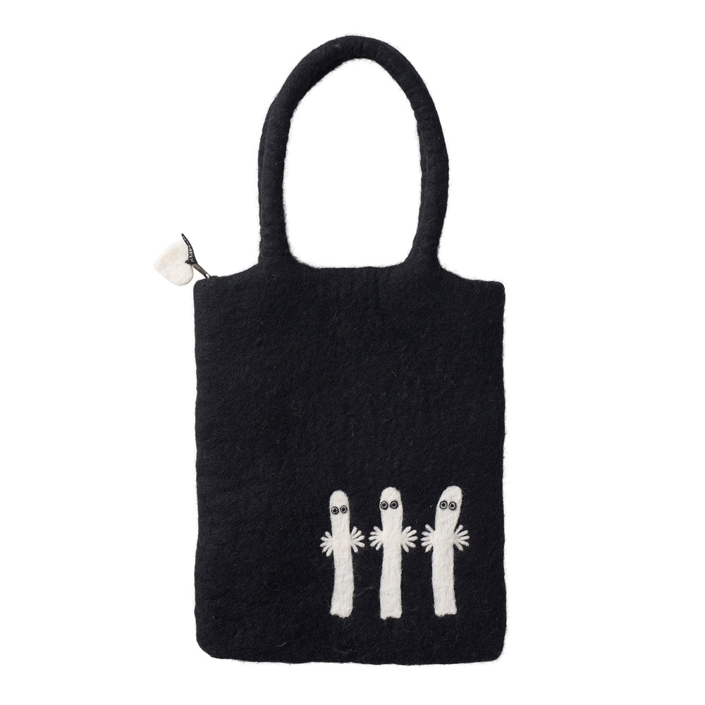 Klippan Hattifnattar Hand Felted Bag