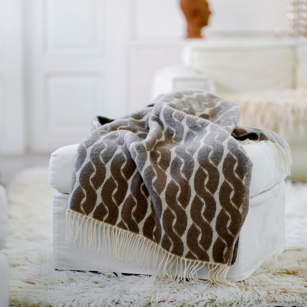 Klippan Knit Wool Blanket