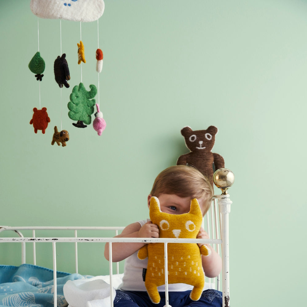 Klippan Little Bear Hand Felted Mobile