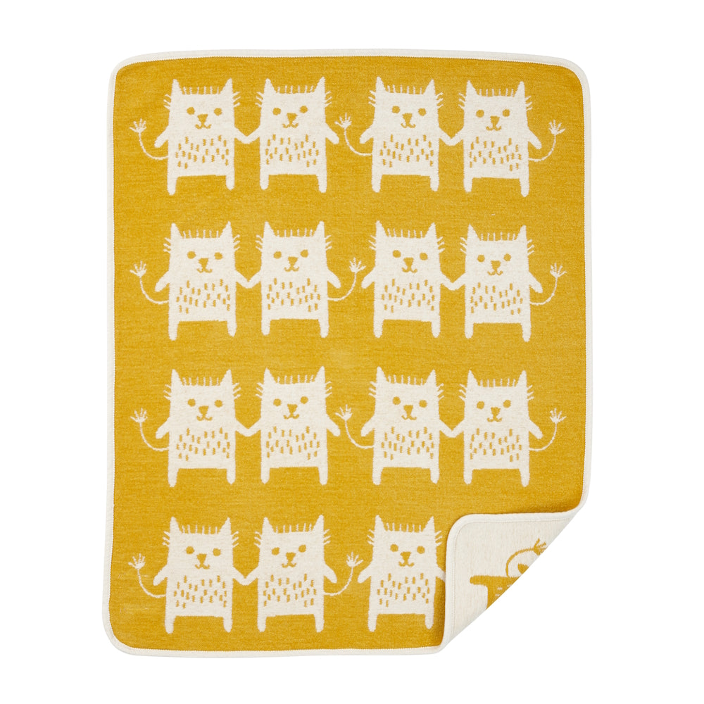 Klippan Little Me Organic Cotton Blanket Yellow