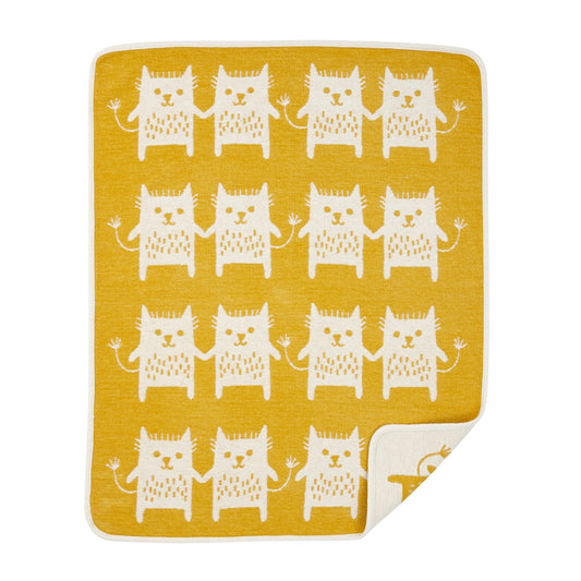 Klippan Little Me Organic Cotton Blanket Yellow