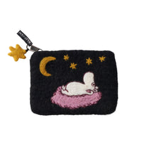 Klippan Moomin Dreaming Hand Felted Purse