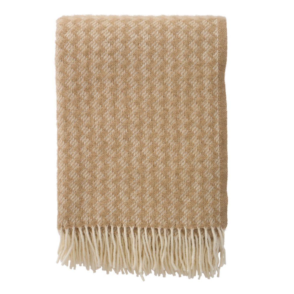 Klippan Palazzo Wool Blanket Sandy Beach