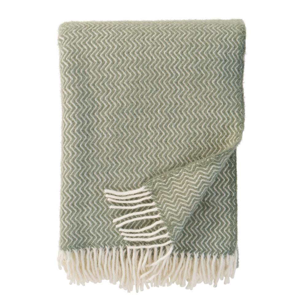 Klippan Sorbet Wool Blanket Pistachio
