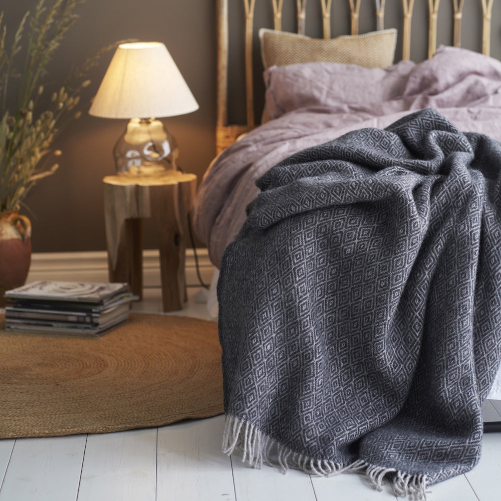 Klippan Stella Brushed Wool Blanket