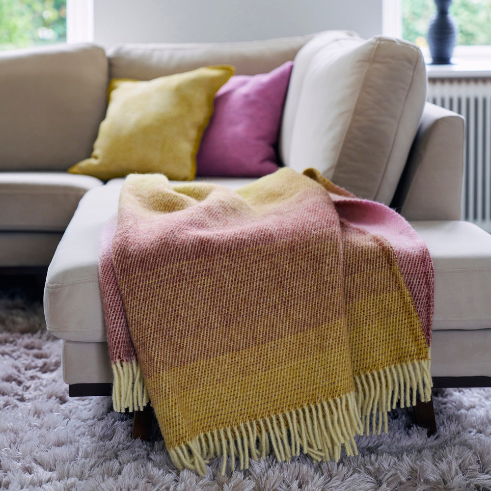 Klippan Aurora Wool Blanket Dawn