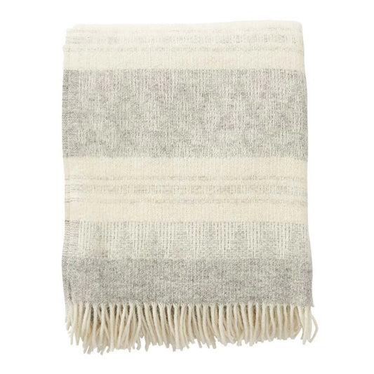 Klippan Freja Swedish Wool Blanket Grey