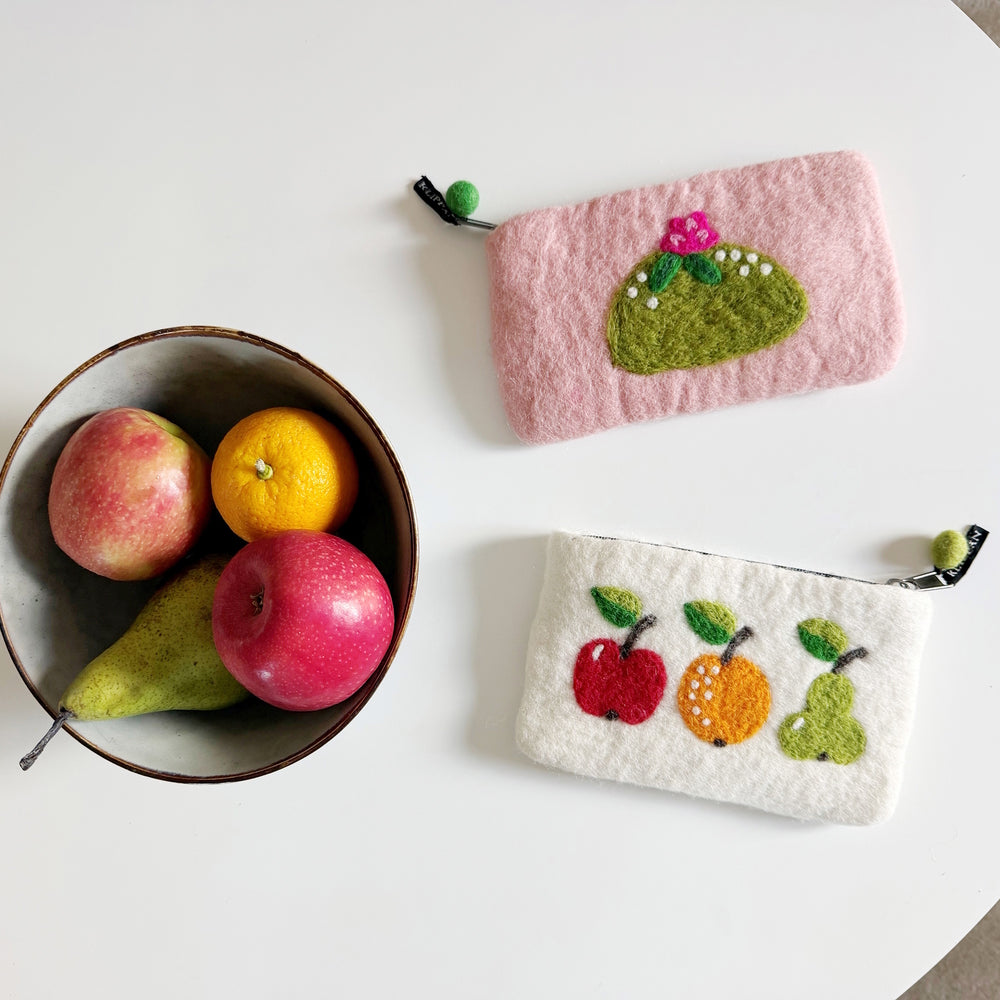 Klippan Fruit Hand Felted Purse