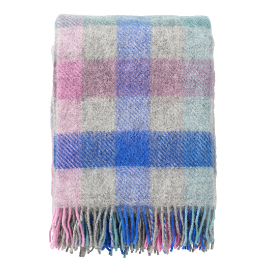 Klippan Gotland Wool Blanket Multi Pastel