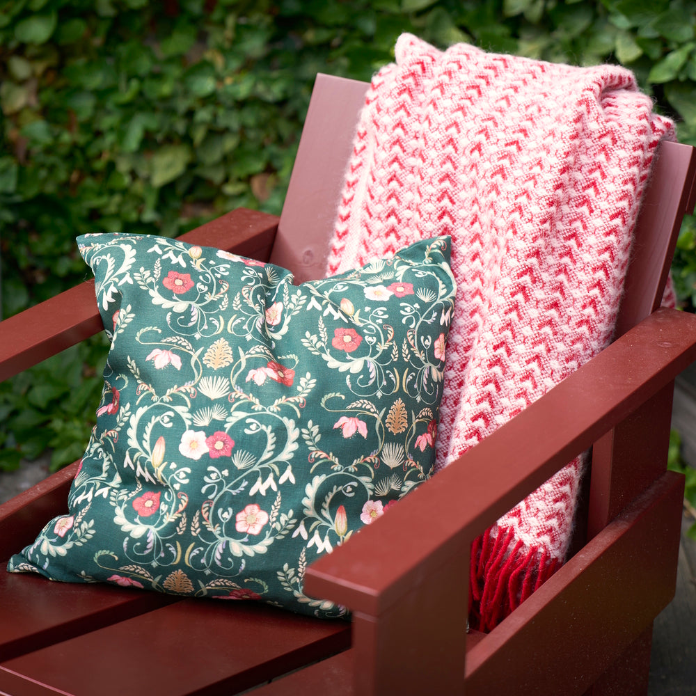 Klippan Ilse Wool Blanket Red