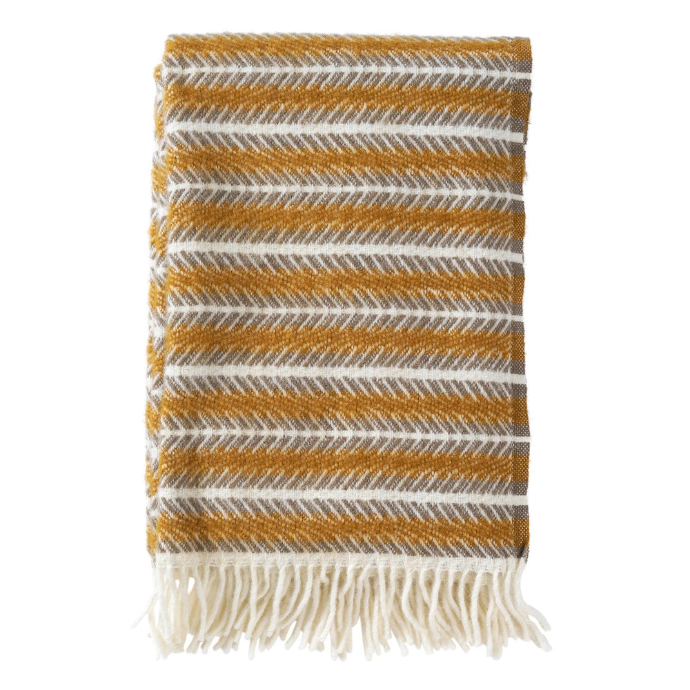 Klippan Oscar Eco Wool Blanket Brown