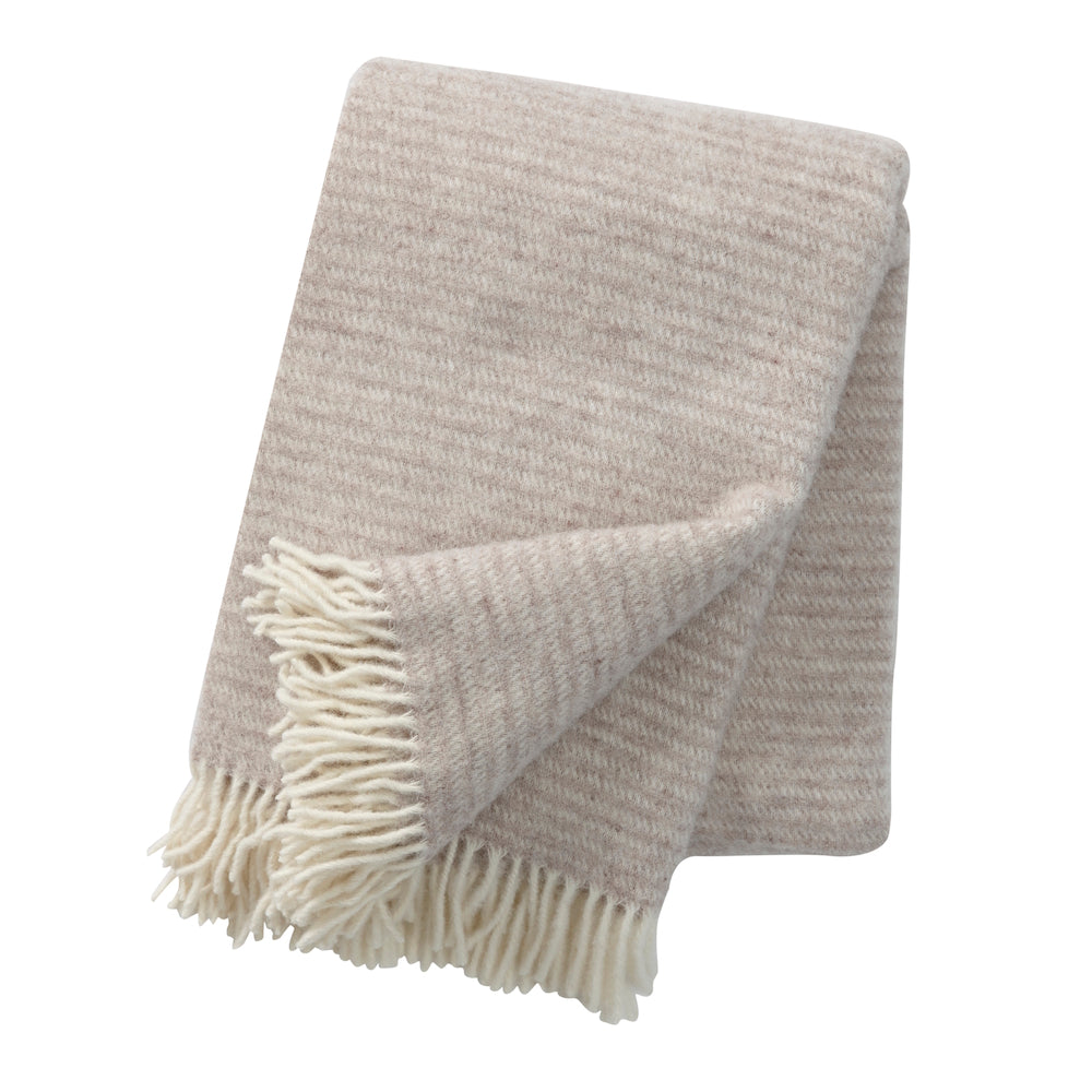 Klippan Ralph Eco Wool Blanket Beige