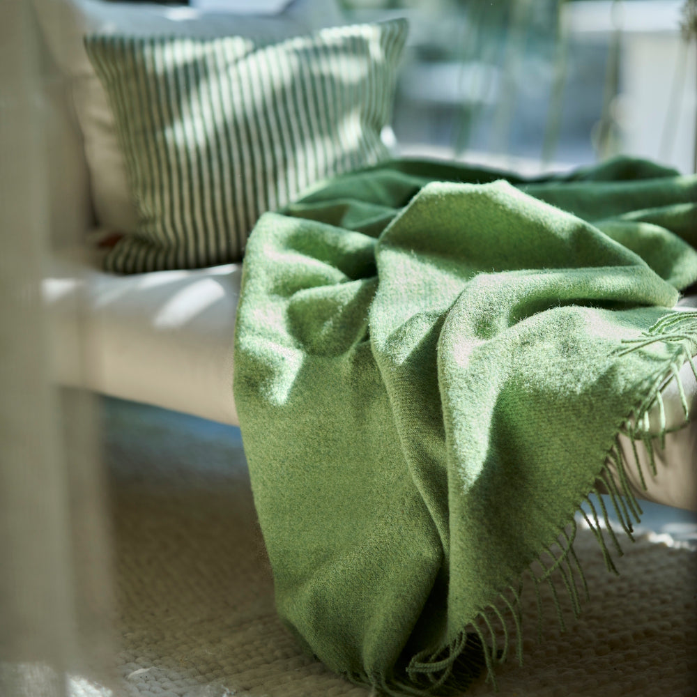 Klippan True Wool Blanket Green