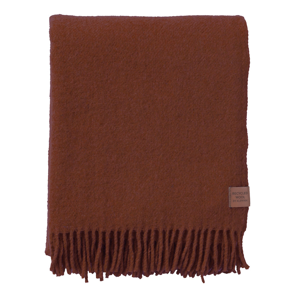 Klippan True Wool Blanket Rust