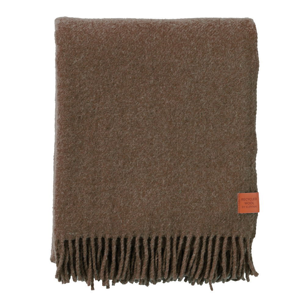 Klippan True Wool Blanket Walnut