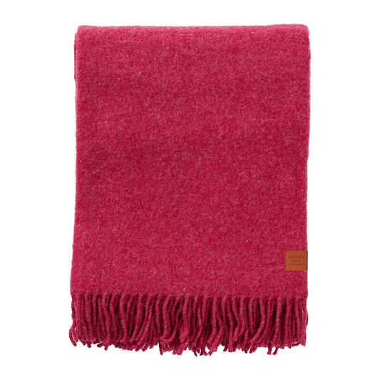 Klippan True Wool Blanket Cerise