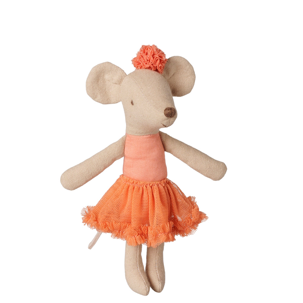 Maileg Ballerina Mouse Big Sister Dusty Coral