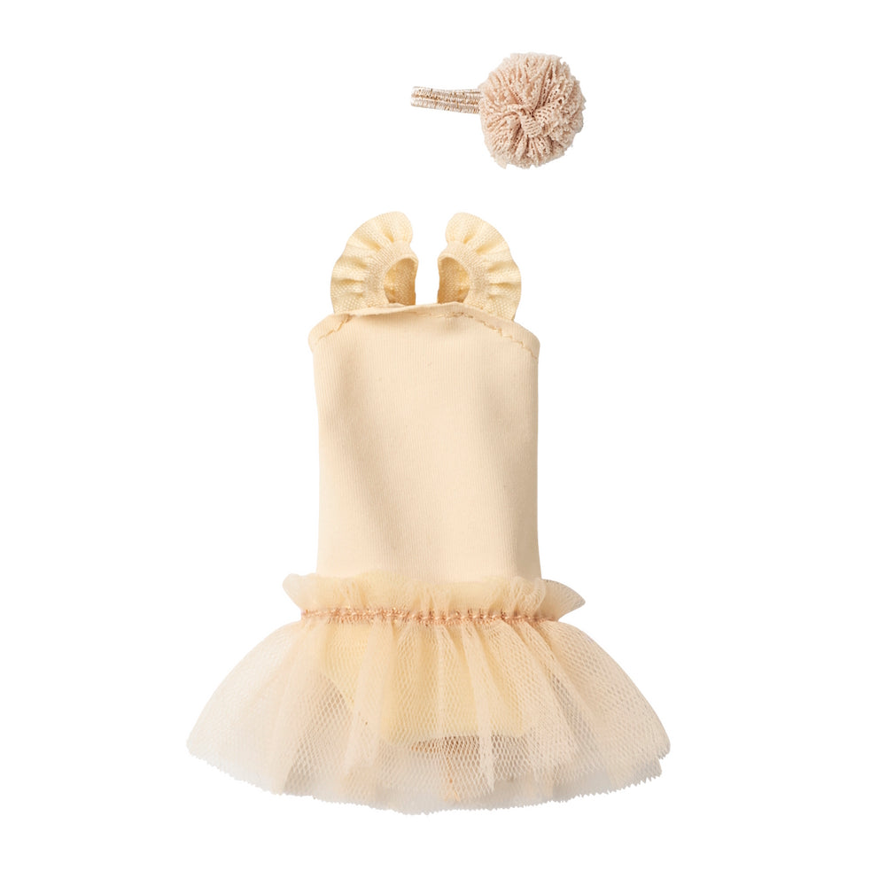Maileg Ballet Suit And Skirt Cream Size 1