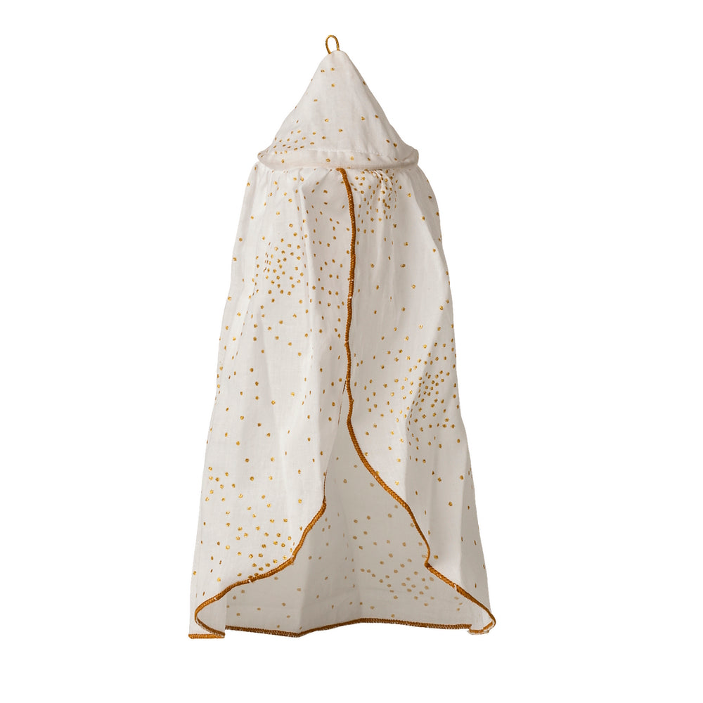Maileg Bed Canopy Miniature Off White