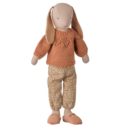 Maileg Bunny Size 3 Classic Pants & Knitted Sweater