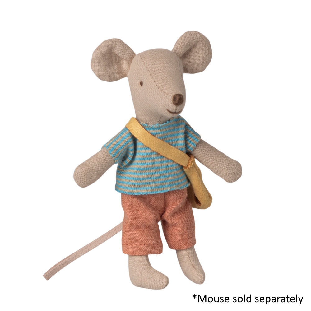 Maileg Clothes and Bag Little Brother Mouse