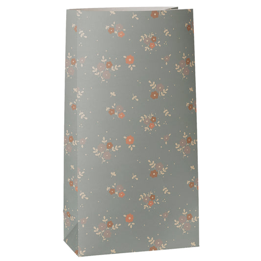 Maileg Gift Bag Medium Michette Blue-Grey 50pk
