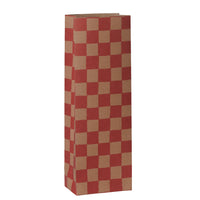 Maileg Gift Bag Mini Checker Powder-Red 50pk