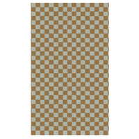 Maileg Gift Wrap 10m Checker Mint-Ocher