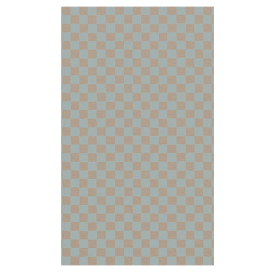 Maileg Gift Wrap 200m Checker Petrol