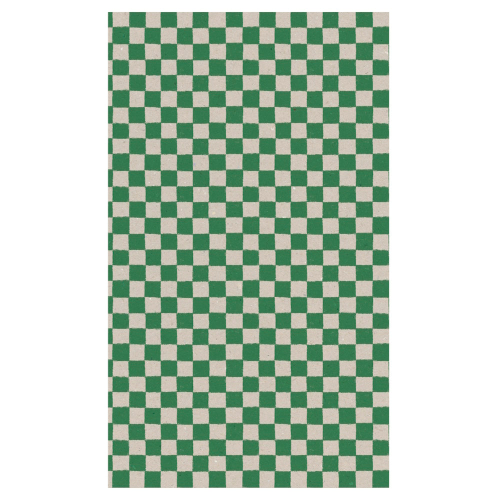 Maileg Gift Wrap Checker Green 200m