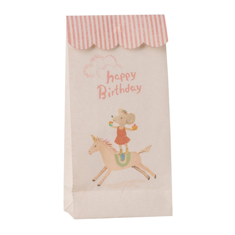 Maileg Goodie Bags Happy Birthday Unicorn 12pk