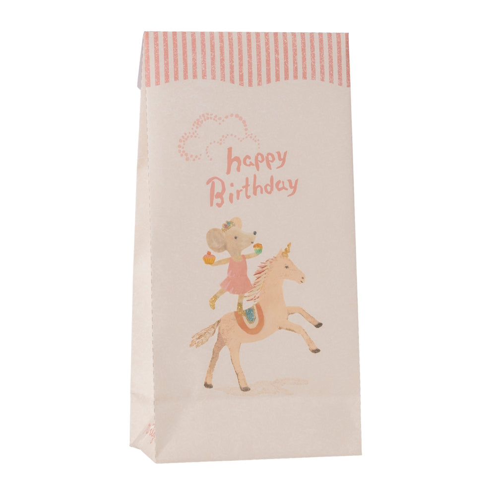 Maileg Goodie Bags Happy Birthday Unicorn 12pk
