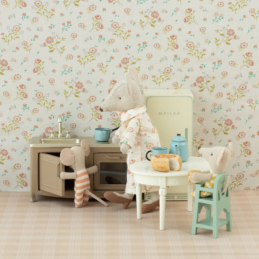 Maileg High Chair Mouse Mint 2024