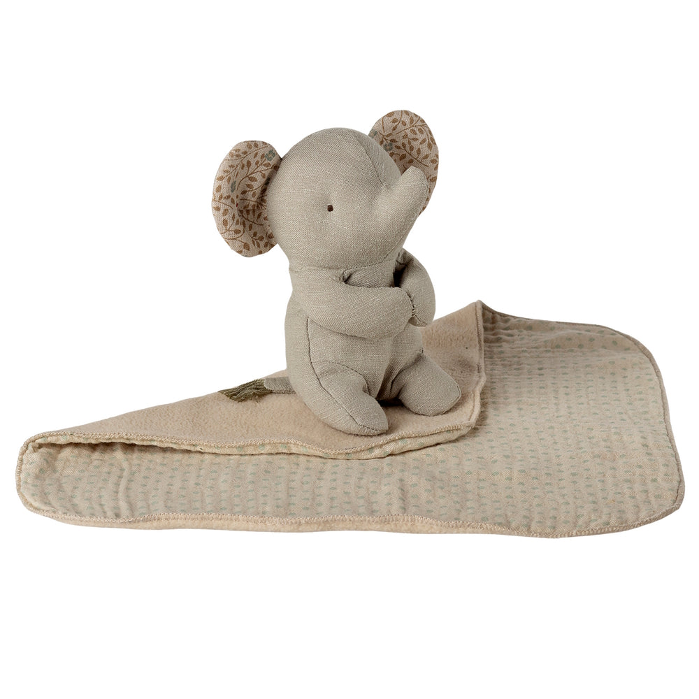 Maileg Lullaby Friends Elephant Mini Iron Grey