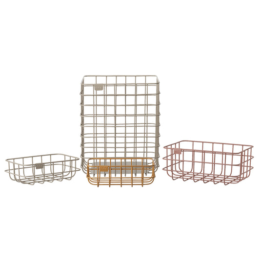 Maileg Metal Basket Set 4pcs