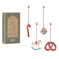 Maileg Metal Ornament Gift Set Peters Christmas