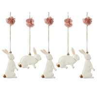 Maileg Metal Ornaments Easter Bunny 5pcs