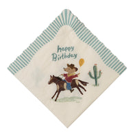 Maileg Napkin Happy Birthday Cowboy