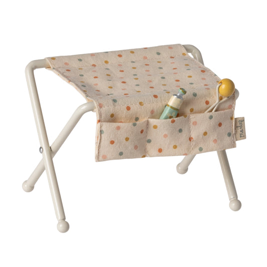Maileg Nursery Table Mouse Off White