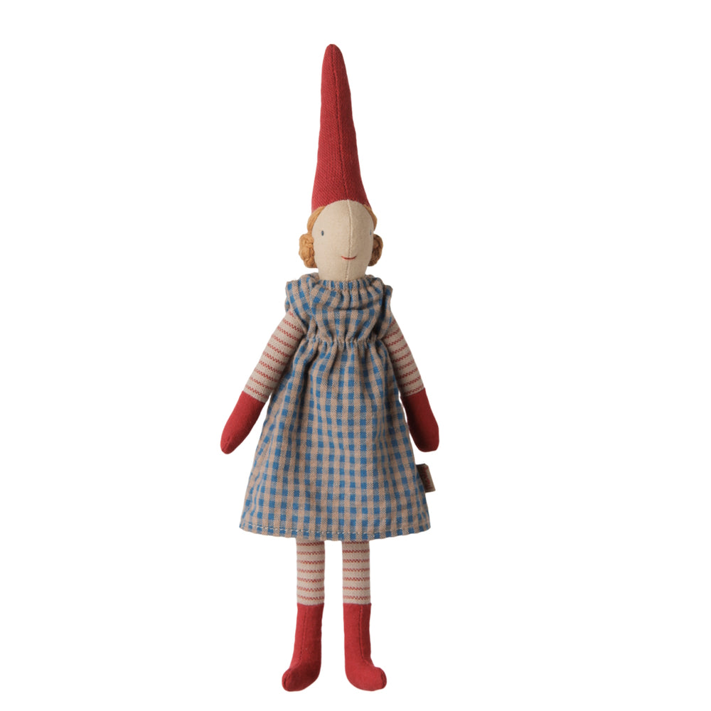 Maileg Pixy Size 1 Girl Blue Dress