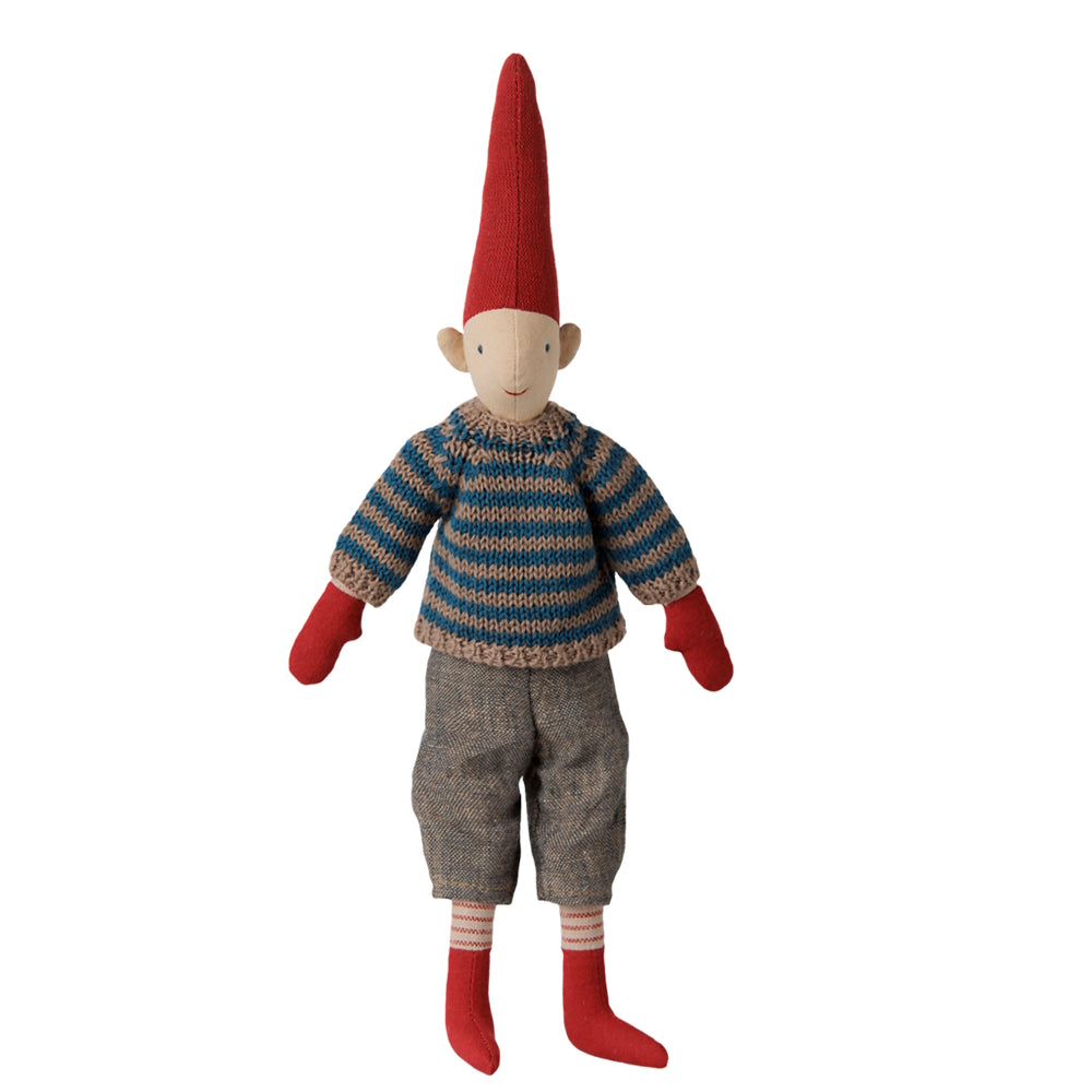 Maileg Pixy Size 2 Boy Striped Knitted SweaterMaileg Pixy Size 2 Boy Striped Knitted Sweater
