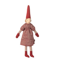 Maileg Pixy Size 2 Girl Red Dress