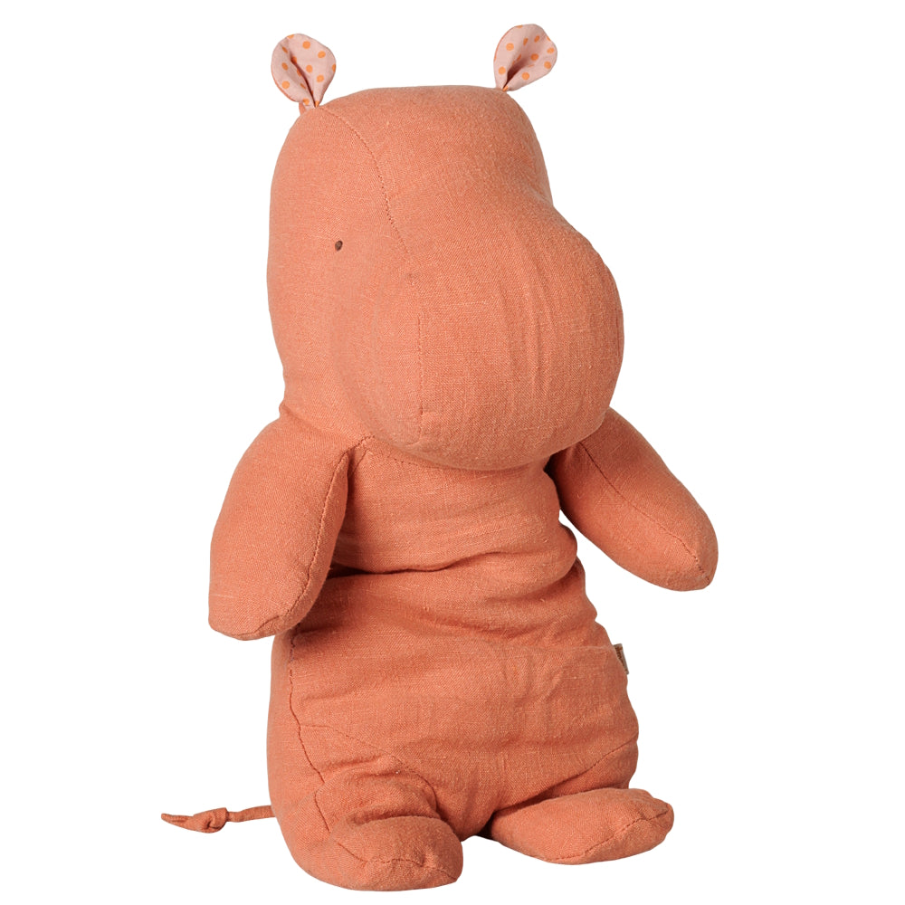 Maileg Safari Friends Hippo Medium Dusty Coral 2026