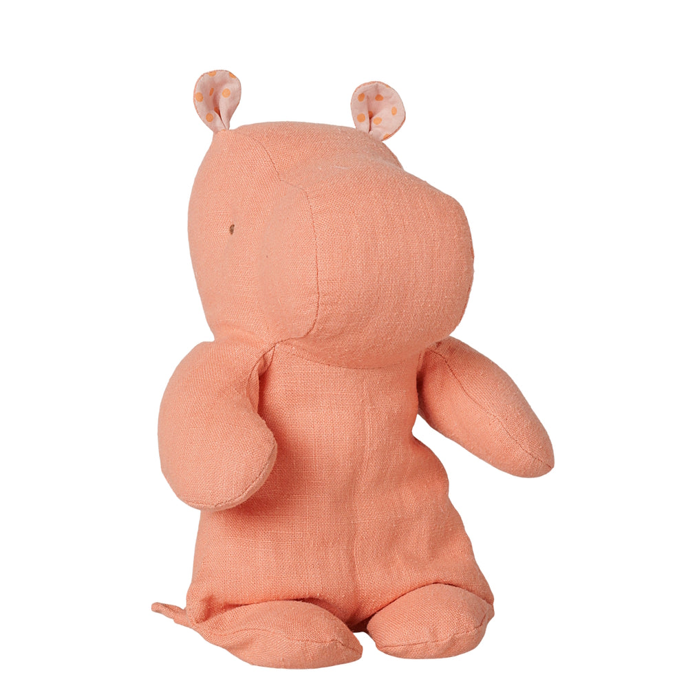 Maileg Safari Friends Hippo Small Dusty Coral