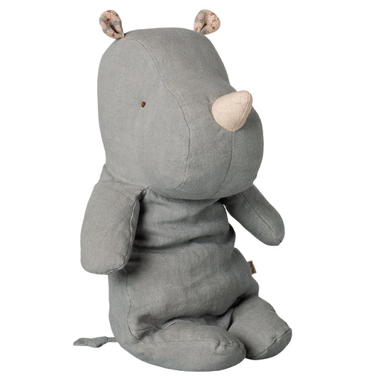Maileg Safari Friends Rhino Medium Vintage Blue