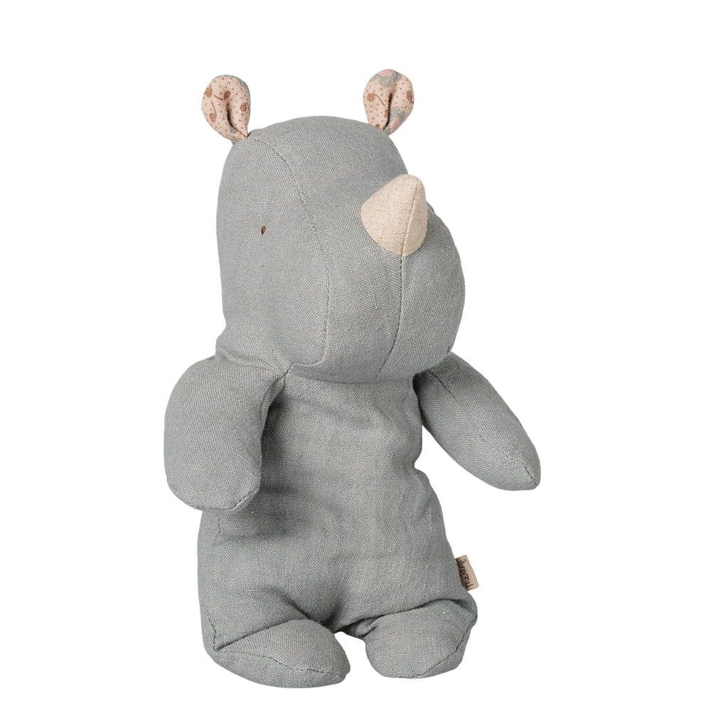 Maileg Safari Friends Rhino Small Vintage Blue