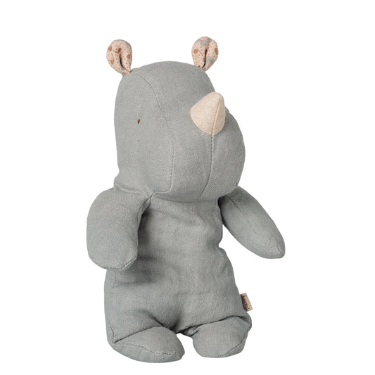 Maileg Safari Friends Rhino Small Vintage Blue
